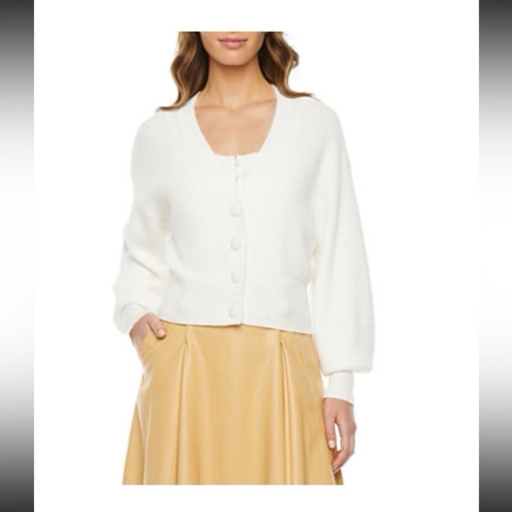 Ryegrass Womens V Neck Long Sleeve Cardigan